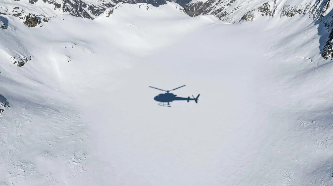 Heli-Skiing vom Arlberg