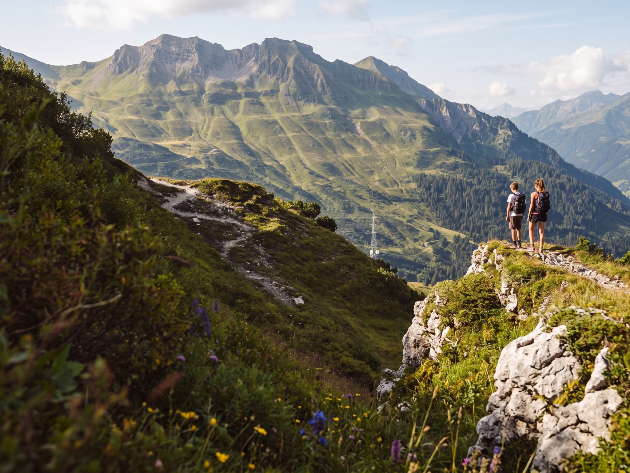 hiking in stuben am arlberg – Jagd- und Wilderersteig Sculpture Trail – 7
